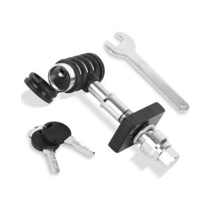 MaxxHaul 50174 Quiet 5/8" Hitch Locking Pin Set , Black
