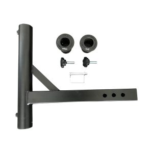 MaxxHaul 50240 Heavy Duty Hitch Mount Flagpole and Umbrella Holder with Anti Wobble Screws for Standard 2 inch Hitch Receiver for SUV Vans Car Pickup Truck RV