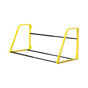 MaxxHaul 50256 Heavy Duty Adjustable Folding Wall Mount Tire Rack Storage for Spare Tires Shop Garage - 51 inch Wide x 28" Deep x 28" High