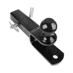 MaxxHaul 50625 3-in-1 ATV UTV Trailer Hitch Mount with Hitch Ball and Winch Strap Loop 2" Ball, 2" Shank, 1/4" Rise Fits 2" Receiver, 2000 lbs Capacity