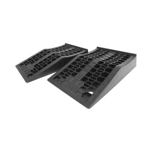 MAXXHAUL 50699 Low Profile Car Ramps for Vehicle Maintenance & Display, Short Incline for Floor Jack Support (2-Pack), 4,400 lb Capacity (2,200 lbs per Ramp)