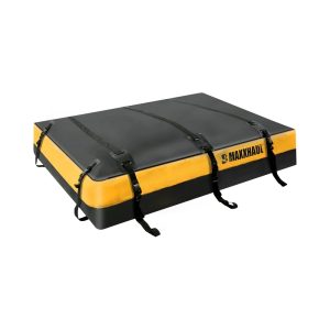 MaxxHaul 50853 Truck Platform Rack Rooftop Cargo Carrier Bag - 63” (L) x 54” (W) x 10” (H) - Water Resistant