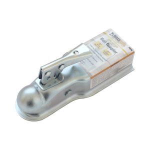 MaxxHaul 70010 Straight Tongue Trailer Coupler 3" Channel, 2" Ball, 3,500 lbs