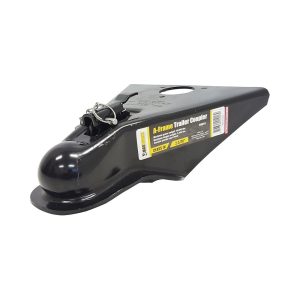 MaxxHaul 70018 Powder Coated Black Class III and IV A-Frame Trailer Coupler with 2-5/16" Ball