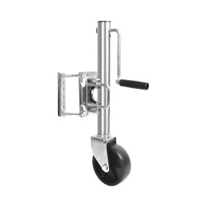 MaxxHaul 70148 10" Lift Swing Back Trailer Jack with Single Wheel - 1000 lbs. Capacity