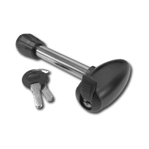 MaxxHaul 70367: 5/8" Forged Steel Rotating Hitch Lock with Anodized Aluminum Locking Head